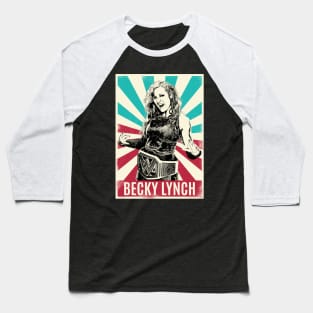 Vintage Retro Becky Lynch Baseball T-Shirt